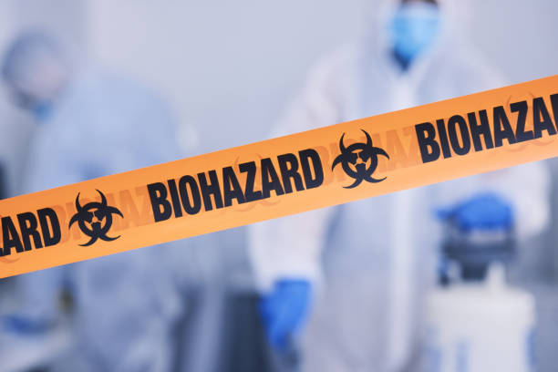 Professional Infectious Disease Decontamination technician working in Whippany, NJ